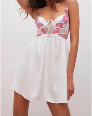 For Love & Lemons festival floral slip Dress thumbnail 1