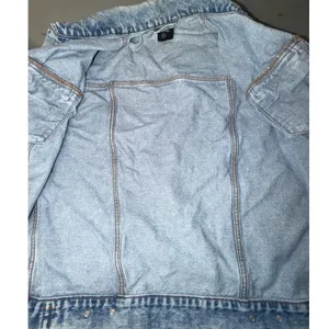 BDG Urban Outfitters Acid Wash Denim Trucker Jacket Light Blue Women Medium thumbnail 4
