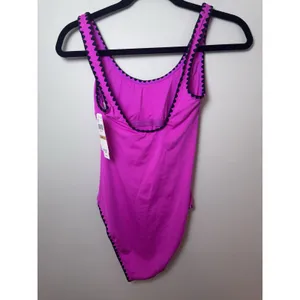 Lucky Brand Spring Romantic Shell Stitch One-Piece EB1823 Womens Size S NWT thumbnail 5
