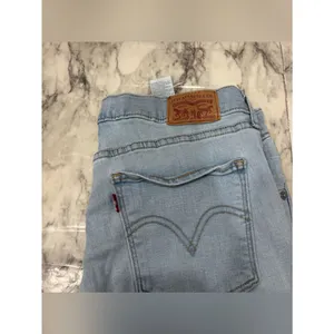 Levi’s classic straight light wash denim Jeans Blue size 10 casual western thumbnail 2