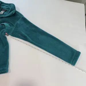 Patagonia Green Full Zip Re-Tool Jacket Pockets Women's MEDIUM thumbnail 8