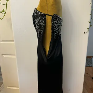 JASPER CONR AN Sexy Women's Long Evening Elegant Black Dress. Vintage thumbnail 16