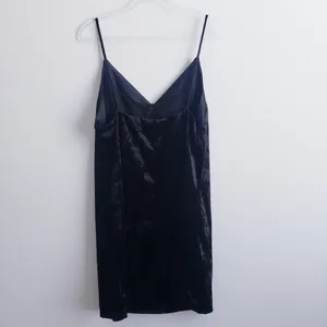 Lulus Crushed Velvet Mini Tank Top Dress thumbnail 5