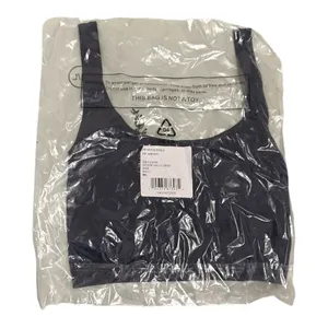 Free People Womens Scoop Neck Crop Top, Navy Blue - Size M/L thumbnail 3