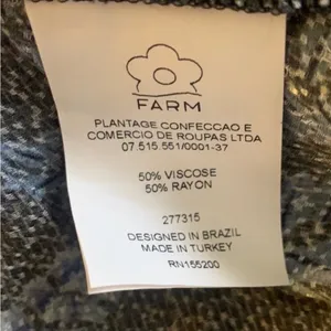 Farm Rio x Anthropologie Tropical Themed Button Down Tank New Wout tag 🏷️ thumbnail 10