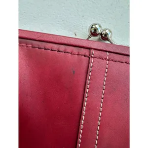 Vintage Y2K RARE Coach Soho Leather Framed Kisslock Clutch Wristlet Bag Pouch thumbnail 6