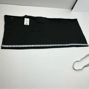 Beyond Yoga Pocket Infinity Scarf Black Zipper Pocket Athletic‎ FabFitFun NEW thumbnail 8