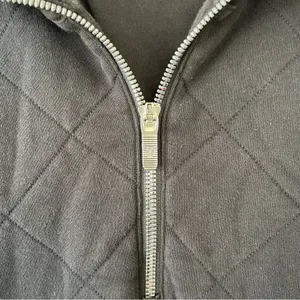 Lululemon Forever Warm Pullover Quilted Black Size 10 thumbnail 5