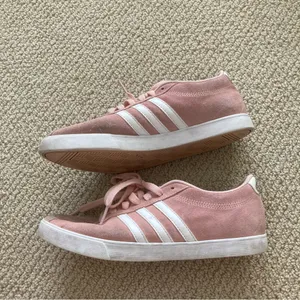 Adidas Women's Neo Courtset Sneakers Dusty Pink White Soft Size 7.5 Fashion EUC thumbnail 6