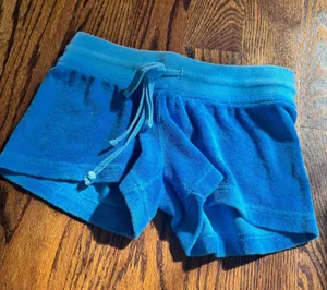 Heart tail shorts Blue Size L thumbnail 1