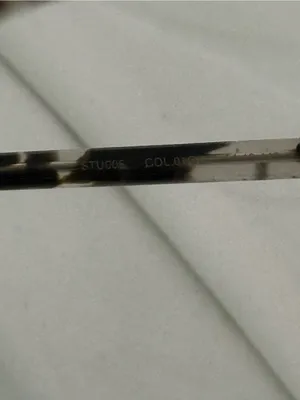 NWOT TUMI Tortoise Sunglasses in Clear and Black STU006 thumbnail 5