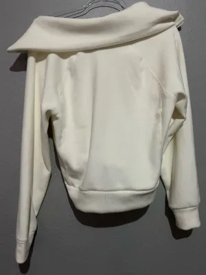 Long sleeve sweatshirt White Size M thumbnail 2
