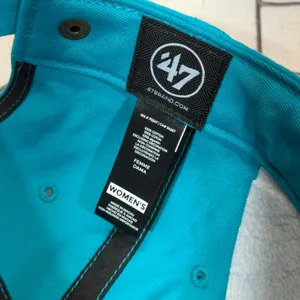 '47 Brand‎ Mariachis Baseball Hat Womens OS Teal Blue Sugar Skull Adjustable Cap thumbnail 7