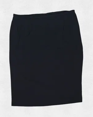 Vintage 90s Charter Club Black Pencil Skirt Plus Size 16 W Knee Length Office thumbnail 1