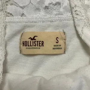 Hollister Y2K Women's White Lace Tank Top Size Small thumbnail 3