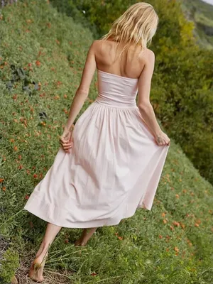 FREE PEOPLE NWT Onda Tube Midi / Pink Nectar thumbnail 2