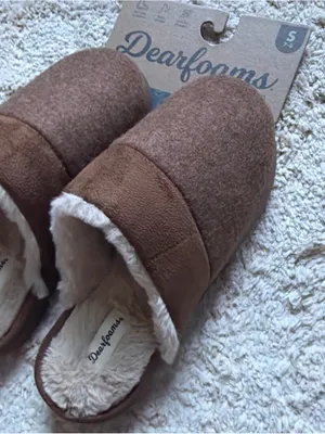Dearfoams Cozy Comfort Women's Size S (7-8) Microsuede Moc Toe Scuff Slippers thumbnail 16