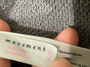 Free People FP Movement Grey Splatter Paint Sweatshirt thumbnail 8