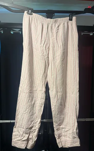 Victoria's Secret Glitter PJ Stripped Bottoms thumbnail 1