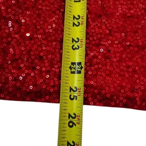 INC International Concepts Womens Red Sequin Halter Keyhole Top Large | 0109 thumbnail 7