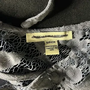 American Eagle Lace Periwinkle Long Sleeve Top Size S thumbnail 3
