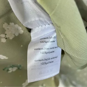 We Wore What New Floral Tie Neck Long Sleeve High Low Dress Green Size Small thumbnail 15