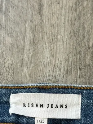 Risen Jeans Elevated Ease High Rise Straight Leg 25” Waist thumbnail 3