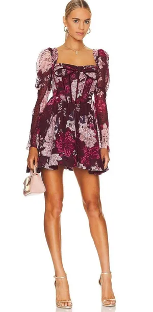 Revolve Evermore Corset Mini Dress thumbnail 1