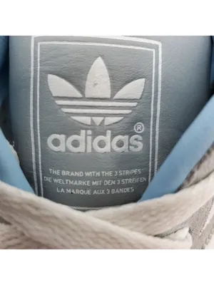 Adidas Originals The Brand With The Three Stripes Blue White Gray Sneakers 9.5 thumbnail 6