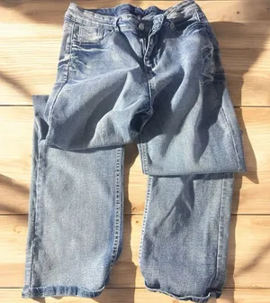 Women's Classic Blue Straight Leg Jeans #345 thumbnail 1