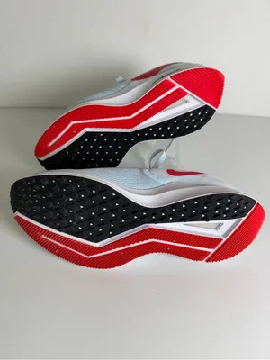 Nike Women’s Air Zoom Winflo 6 Size 10 Half Blue Red Running Shoes **Flaw thumbnail 9