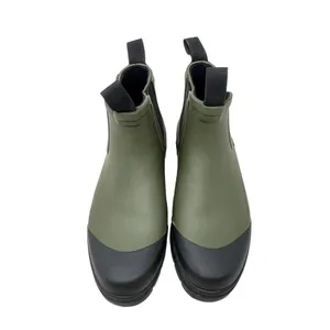 Everlane The Rain Boot in Surplus Green Olive‎ Chelsea Size US 5 thumbnail 2