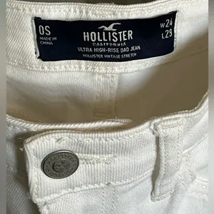 NWOT Hollister ultra high-waist Dad Jeans 0 short 24”x29” thumbnail 7