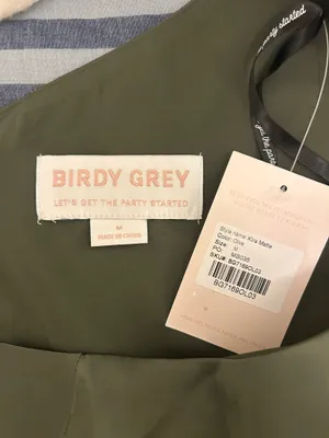 Birdy Grey Olive green Kira Bridesmaid Dress thumbnail 2