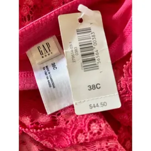 GAP Bundle Lace Cami 38C Pink + Striped Tank L NWT Y2K thumbnail 9