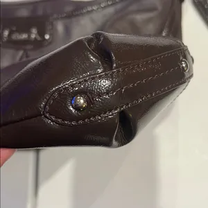 Coach Park Brown Leather bag cross body thumbnail 5