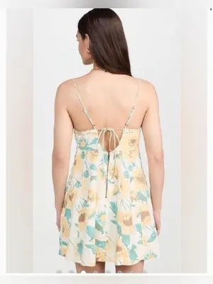 Free People Altura Printed Mini Dress thumbnail 2