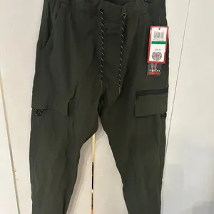 Ring of Fire Dark Olive Cargo Joggers thumbnail 9