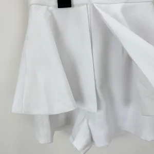 Lulus Where You Are White Strapless Romper Cute Party Bridal Vacation XS NWT thumbnail 14