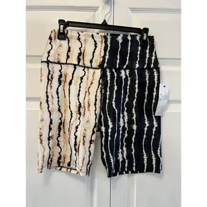 Sage Collective NWT Large Bike‎ Athletic Shorts Multi Color Msrp$58 thumbnail 3
