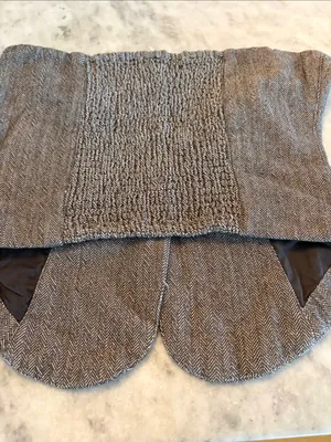 Free People Brown Herringbone Strapless Vest thumbnail 7