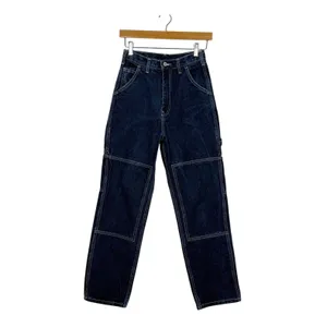 John Galt Ariana High Waist Loose Carpenter Jeans Small Blue Denim Utility Baggy thumbnail 3