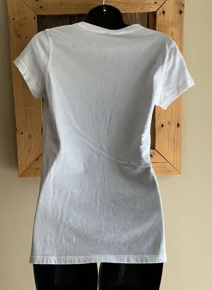 Bella Zoolander White T-shirt Balls Models Size Medium thumbnail 3