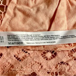 Free People FP One Adella Lace Bralette, Faded Coral, Size S, VGUC thumbnail 6