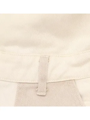 Woolrich X TGT Western Button Down Cotton Denim Jumpsuit Cream Off White 12 thumbnail 5
