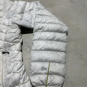 Patagonia Down Sweater Jacket Women's SZ Small L Quilted Puffer Full Zip Stained thumbnail 9