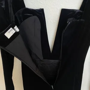 House of CB the Charlotte Plunge Maxi black Dress Size XS‎ NWOT thumbnail 12