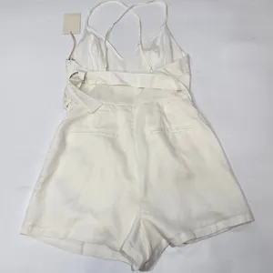 Tularosa Noely Romper in White XS thumbnail 13