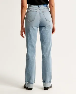 Abercrombie Jeans Ultra High-Rise 90s Straight thumbnail 3