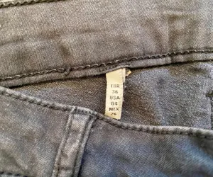 ZARA Charcoal Gray  Jeans thumbnail 4
